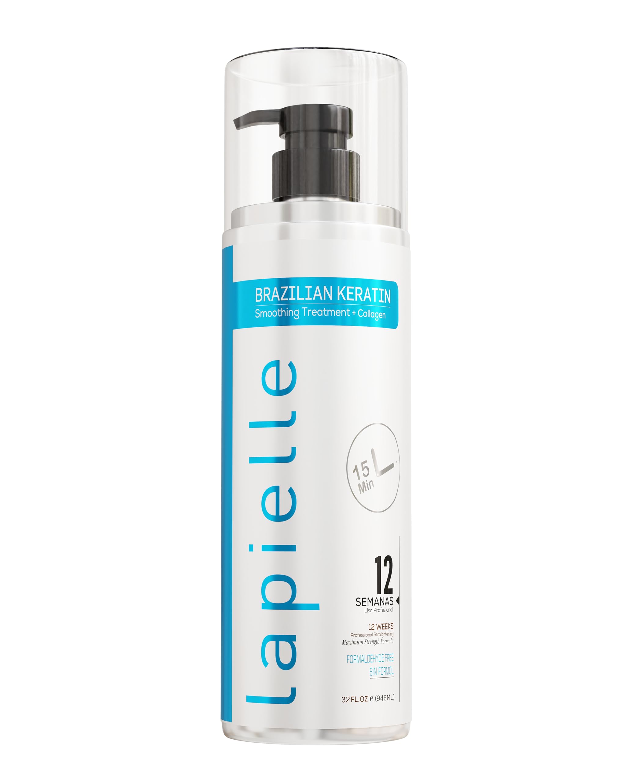 Amazon.com: Lapielle - Brazilian Keratin Formaldehyde Free Hair